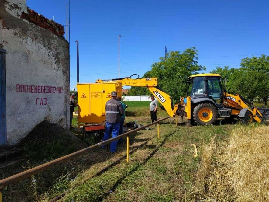 На Мукачівщині установлюють новий газорегуляторний пункт
