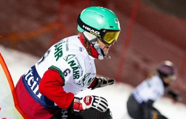 Закарпатська сноубордистка Аннамарі Данча оновила рекорд України зі слалом-гіганту