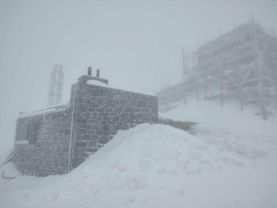 На високогір’ї Карпат температура знизилася до -4°С