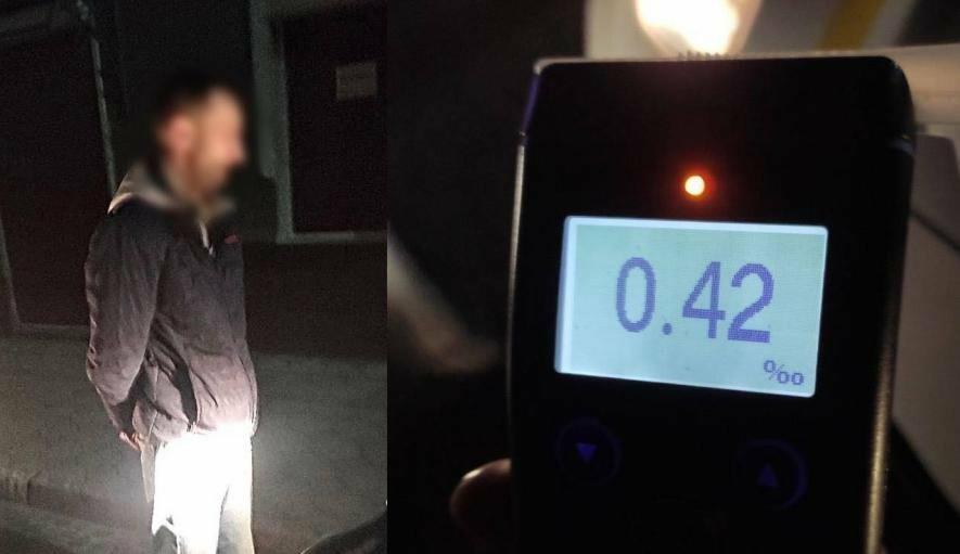 В Мукачеві зупинили водія, який їздив містом напідпитку