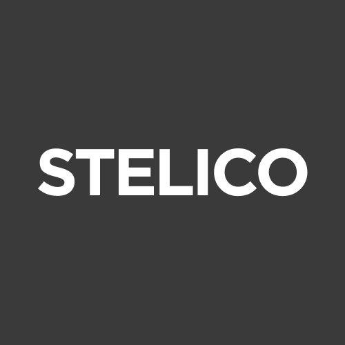 Логотип - Натяжні стелі та освітлення Stelico