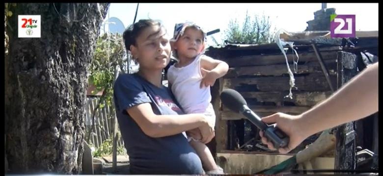 6 хат згоріло під час пожежі в ромському поселенні Ужгорода