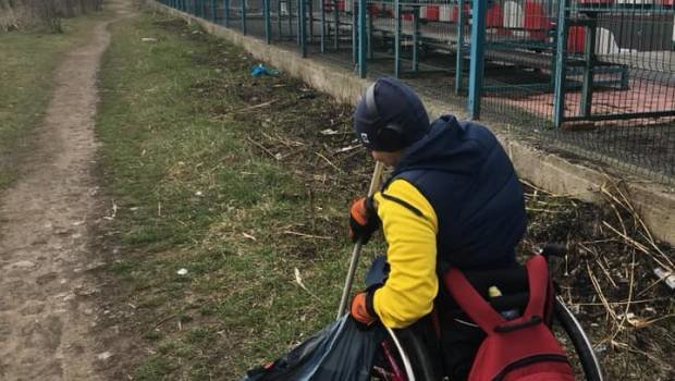 Молоді ужгородці приєдналися до всесвітнього екологічного ф..., фото-4 Молоді ужгородці приєдналися до всесвітнього екологічного флешмобу Trashtag Challenge (ФОТО), фото-4