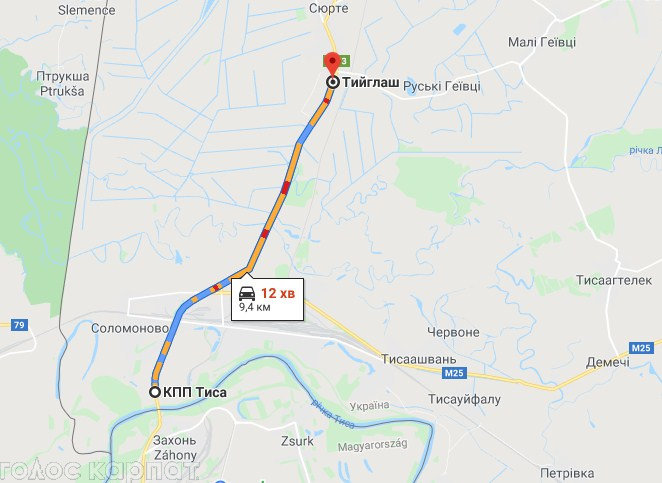 Колійка із вантажівок до КПП «Тиса» розтягнулася майже на..., фото-2 Колійка із вантажівок до КПП «Тиса» розтягнулася майже на 10 кілометрів (ФОТО, ВІДЕО), фото-2