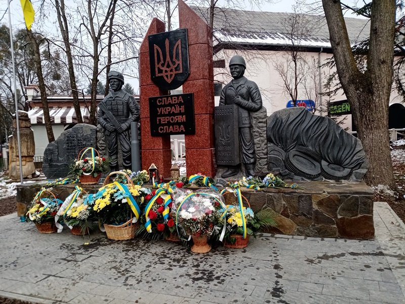 На Закарпатті встановили пам’ятник “Борцям за волю та незал..., фото-1 На Закарпатті встановили пам’ятник “Борцям за волю та незалежність України” (ФОТО), фото-1