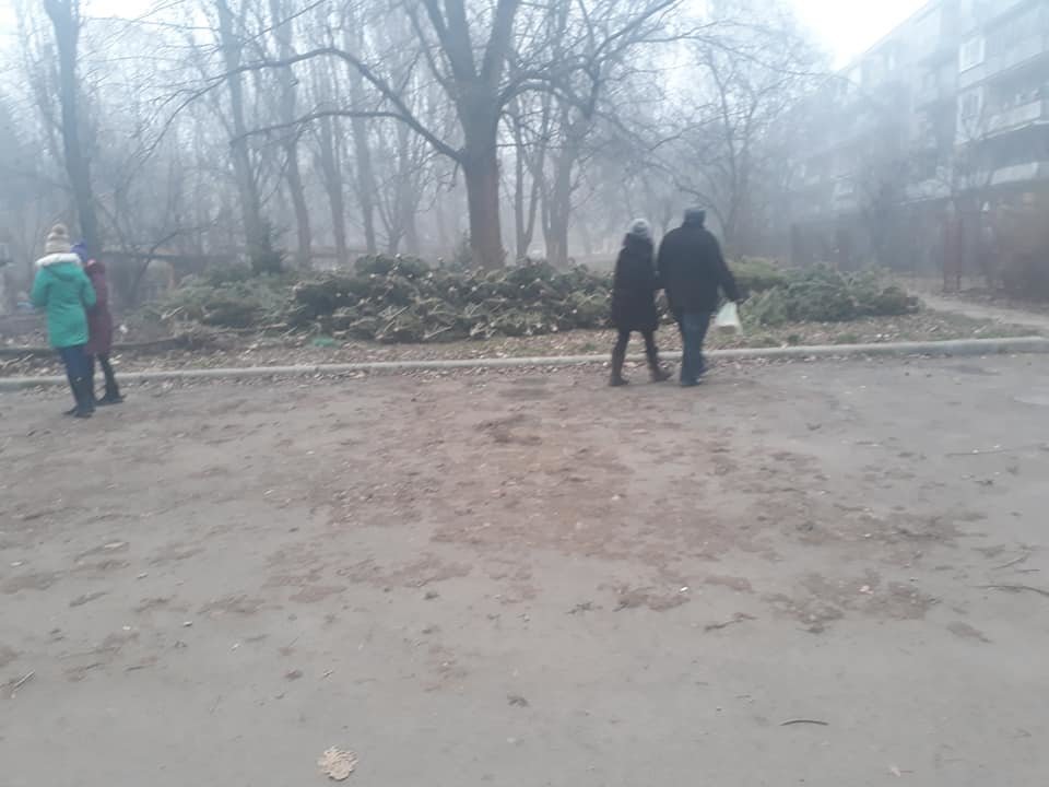 На вулицях Ужгорода з'явилися смітники з непроданих ялинок..., фото-6 На вулицях Ужгорода з'явилися смітники з непроданих ялинок (ФОТОФАКТ), фото-6