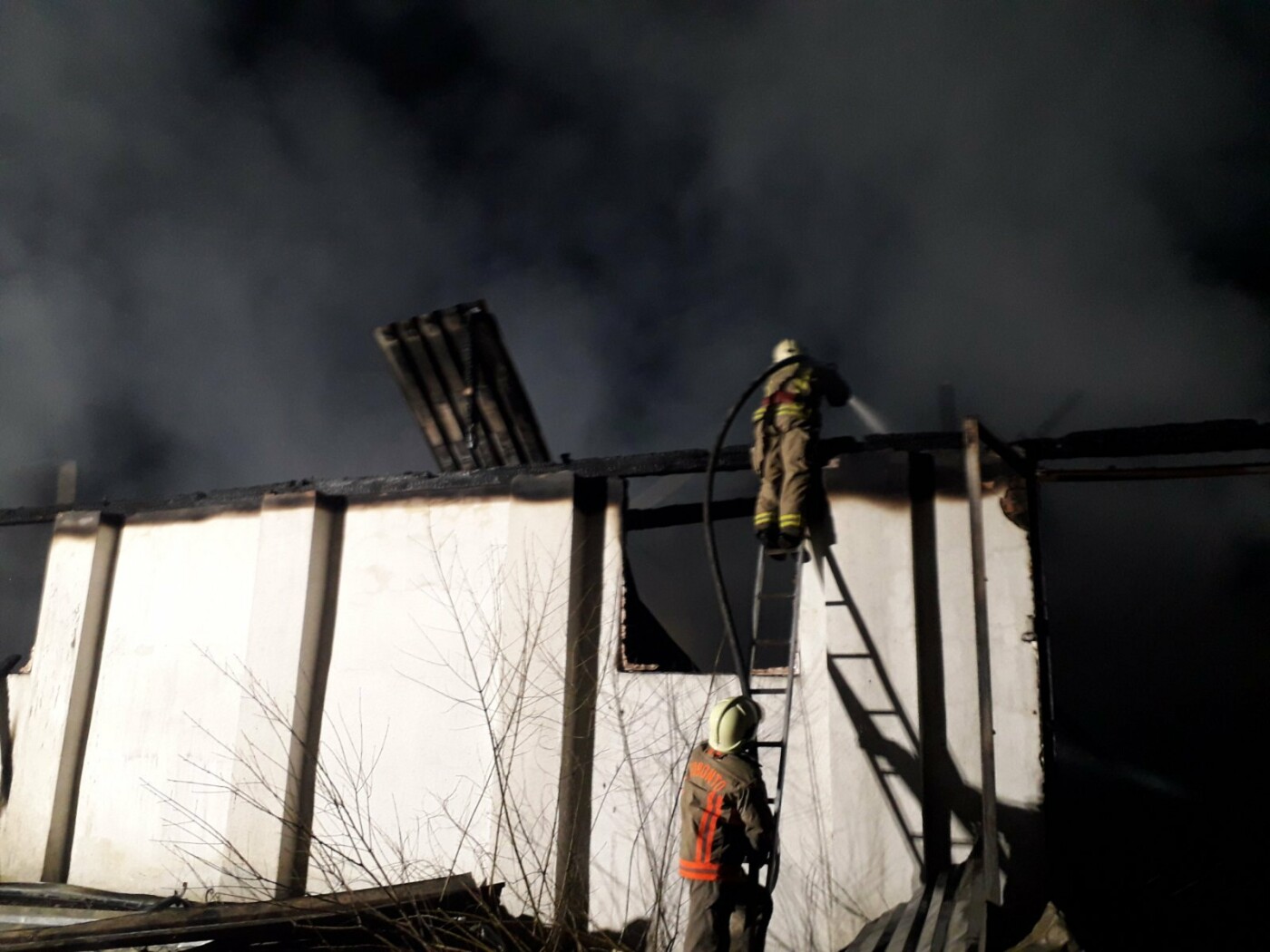 Виноградівські рятувальники загасили пожежу у господарській споруді, фото-3