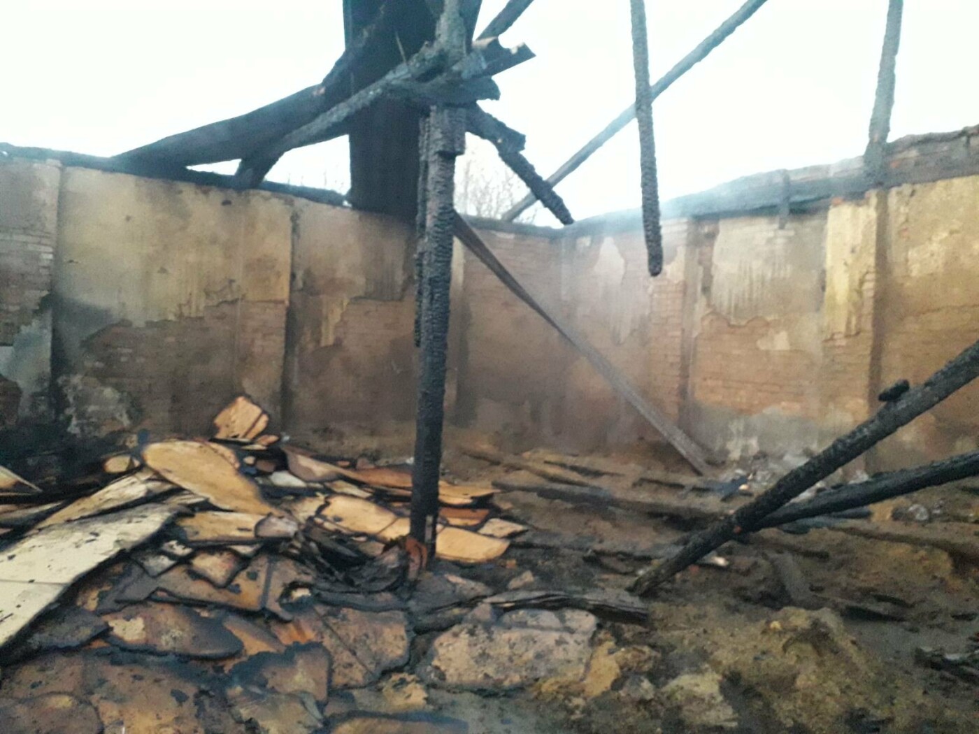 Виноградівські рятувальники загасили пожежу у господарській споруді, фото-4