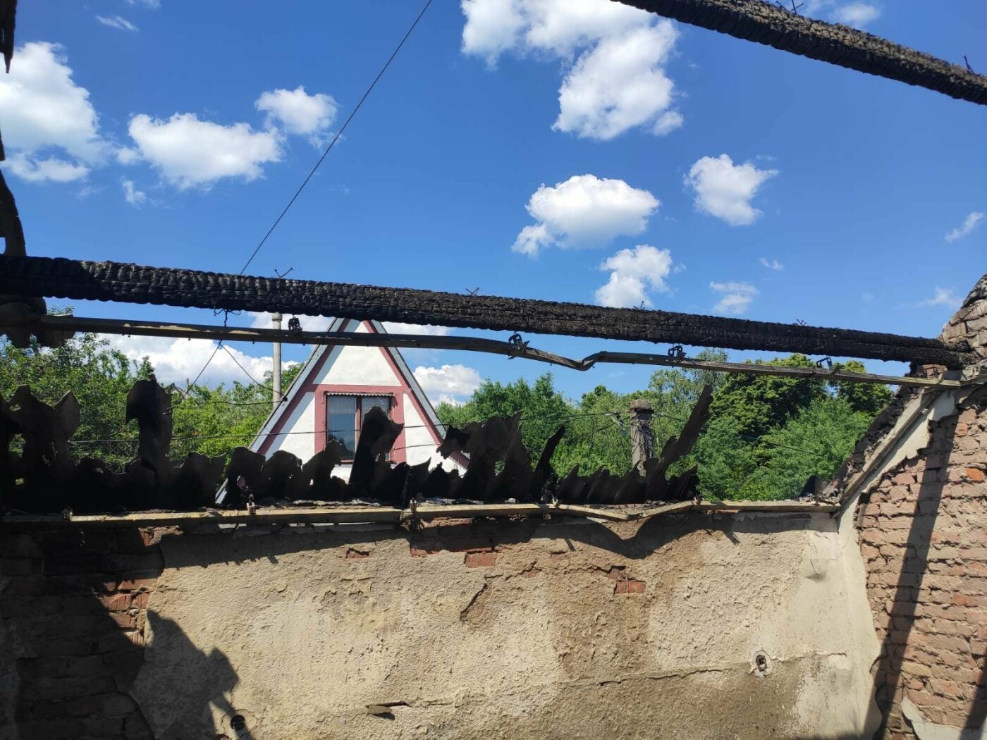 На Ужгородщині горів житловий будинок в дачному масиві  (ФОТО), фото-3