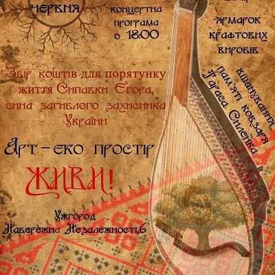 В Ужгороді пройде благодійний ярмарок в рамках арт-еко простору “Живи”