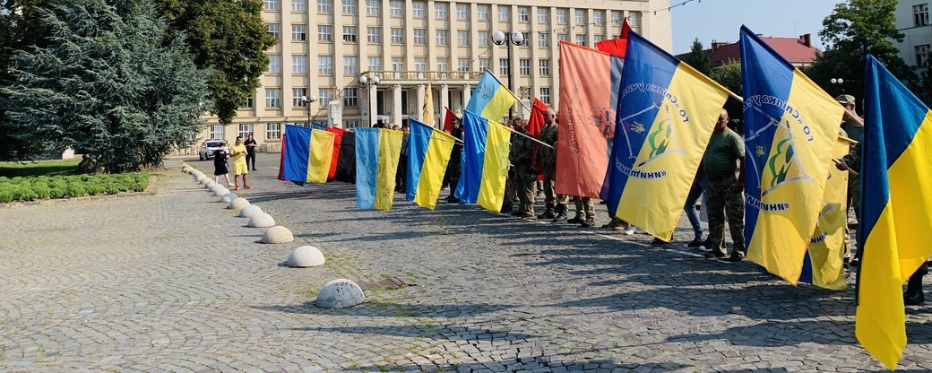 Військові з 10 областей провели в Ужгороді Всеукраїнський форум "Загартовані війною"