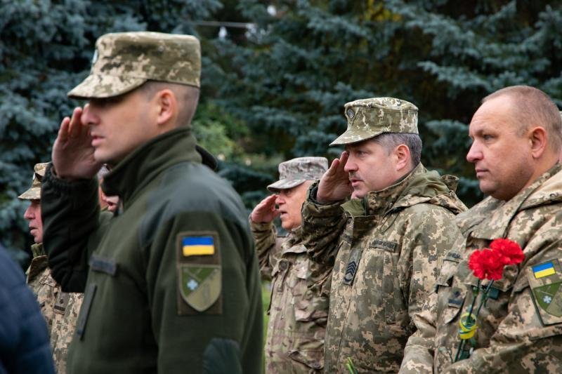 Урочистості з нагоди Дня захисників і захисниць України відбулися в Ужгороді