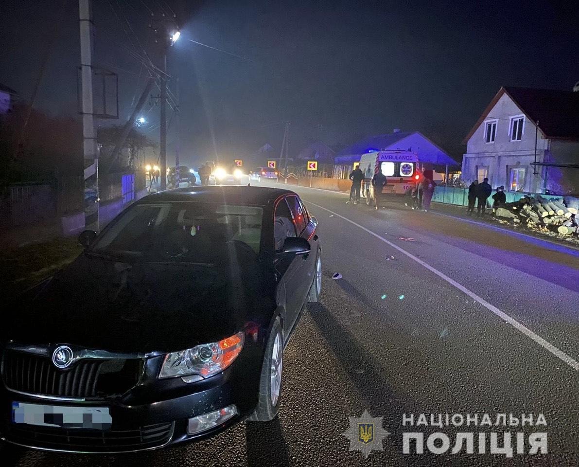 В ДТП на Закарпатті загинула 72-річна жінка