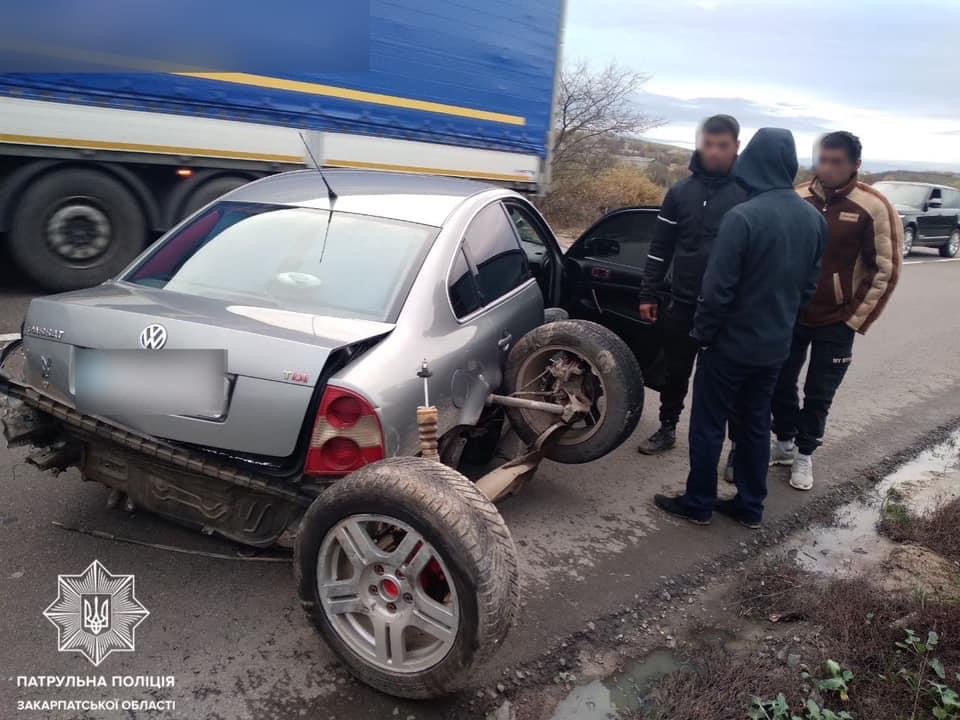 Поблизу Ужгорода п’яний водій влаштував ДТП на трасі Київ-Чоп