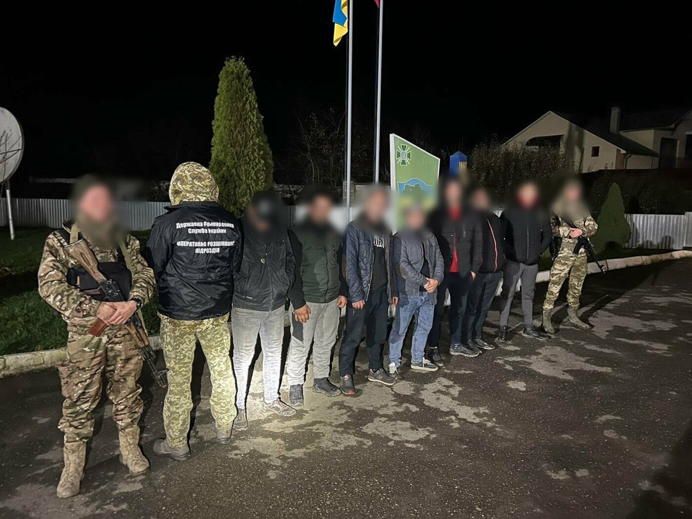 Прикордонники затримали сімох ухилянтів, що намагалися незаконно перетнути кордон