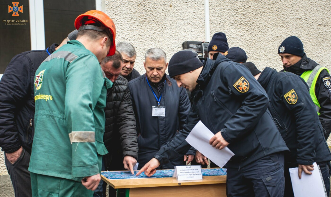 На Закарпатті провели масштабні навчання на випадок паводку