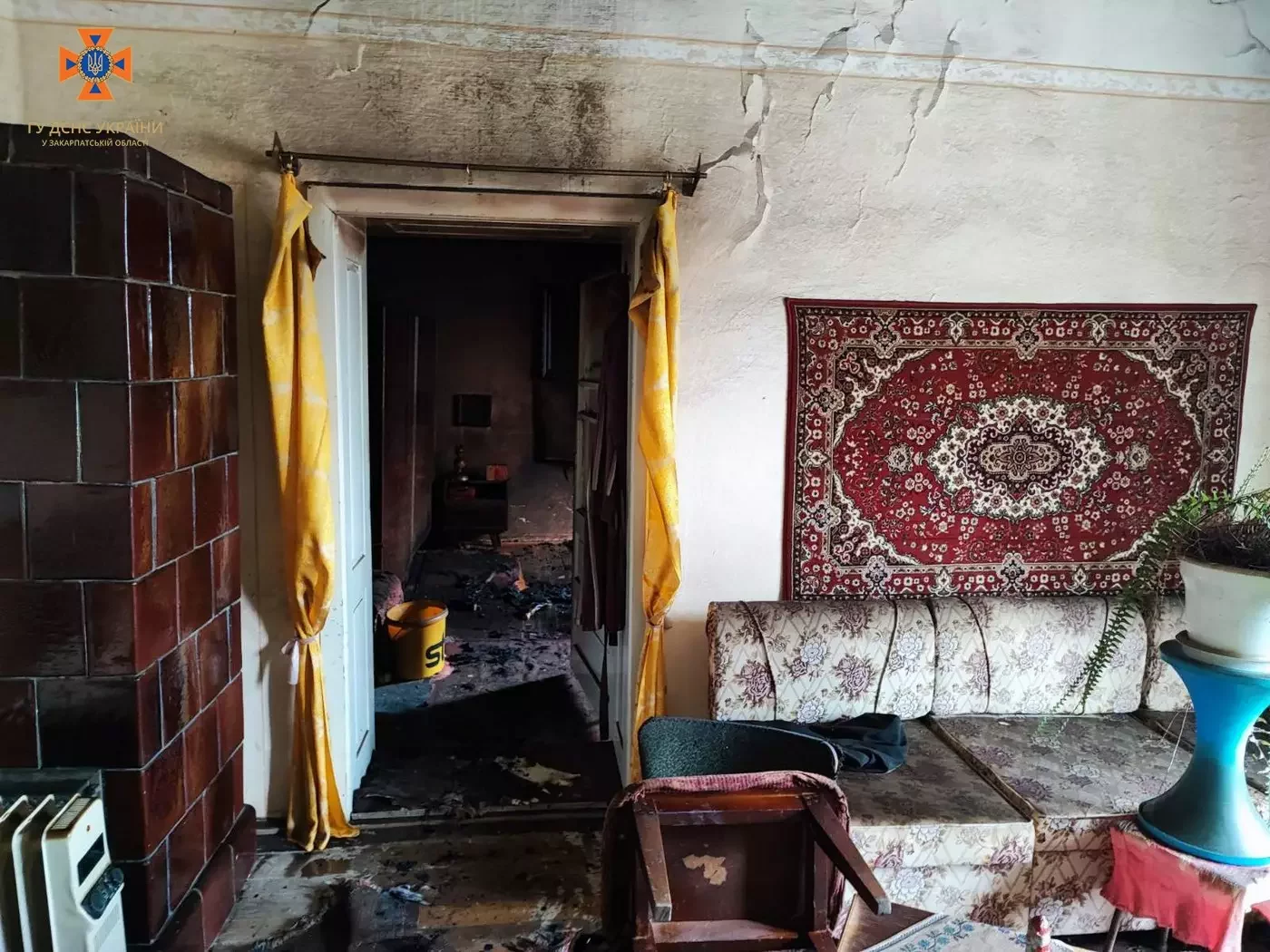 Пожежа на Берегівщині: загинула 75-річна пенсіонерка