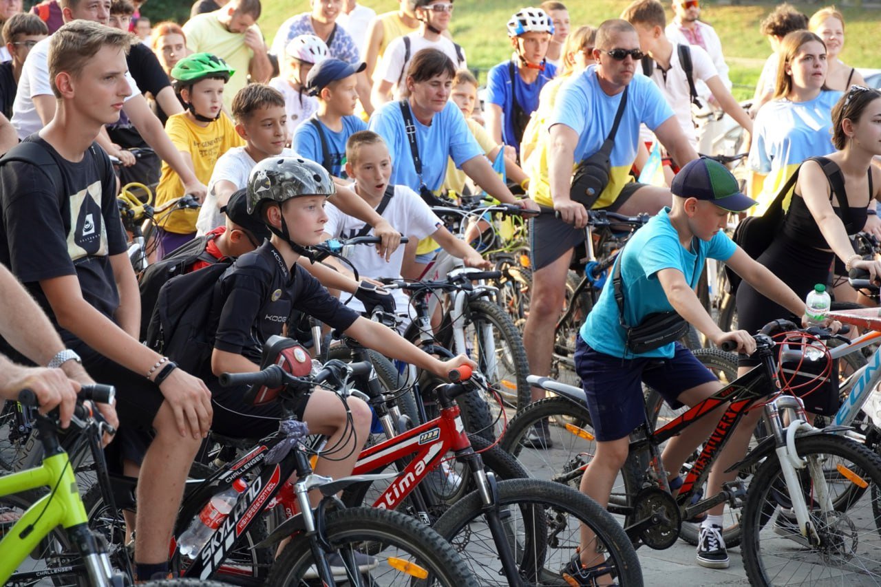 В Ужгороді на велозаїзді Big City Ride зібрали 40 тис. для ЗСУ