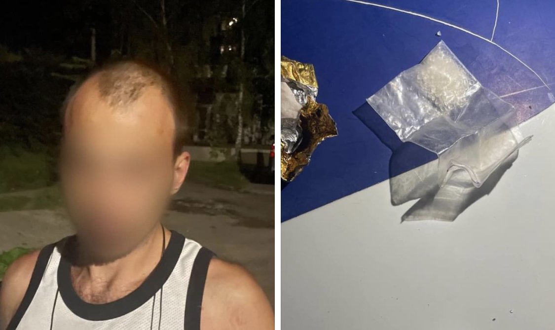 В Ужгороді патрульні затримали чергового містянина, що ходив вулицями з наркозіллям у кишенях