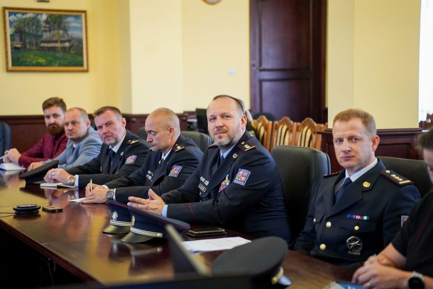 Головне управління Нацполіції в Закарпатській області відвідала делегація поліції Чеської Республіки