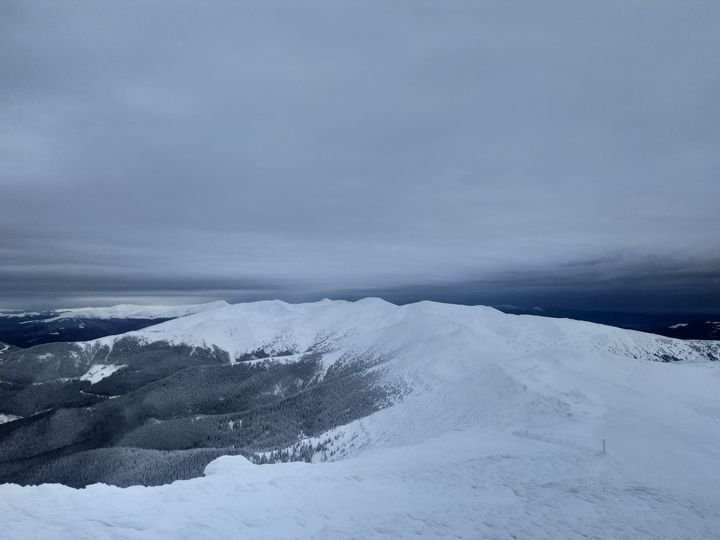 Фото дня: у Карпатах температура повітря -5°C