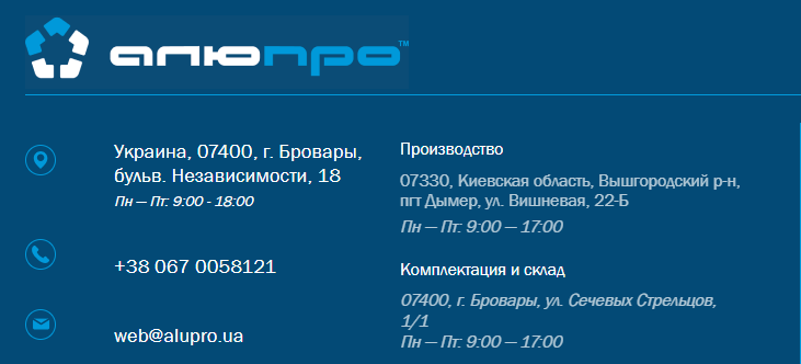 Алюминиевый профиль для натяжного потолка / Алюпро