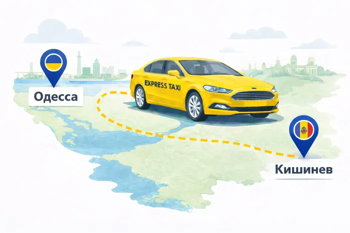 Международное такси Одесса Кишинев